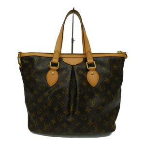 Louis Vuitton Shoulder Monogram Bag Brown Handbag Palermo
